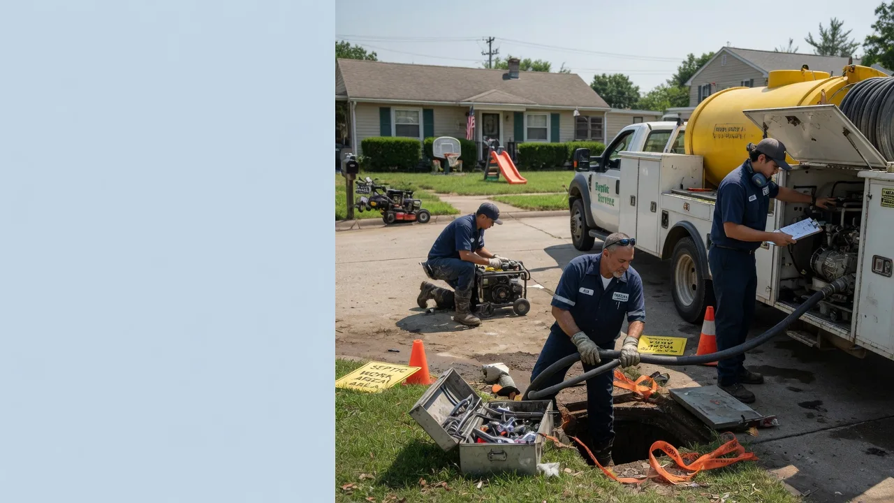 Septic Tank Pumping in Griffithsville, WV near me
